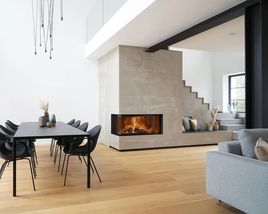 Fireplaces corner by BRUNNER - Models